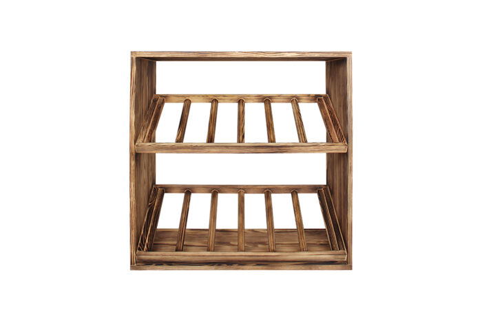 Weinregal aus nachhaltigem Holz