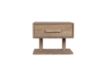 Nachttisch im minimalistischen Holzdesign