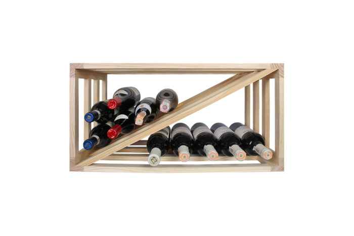 Winenest elegante Weinlagerung aus Zirbenholz