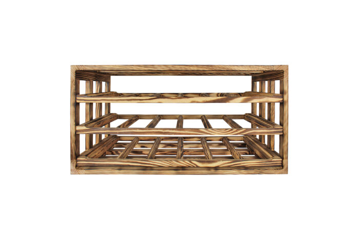 Weinregal aus nachhaltigem Holz