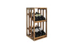 Winenest elegante Weinlagerung aus gebranntem Kiefernholz