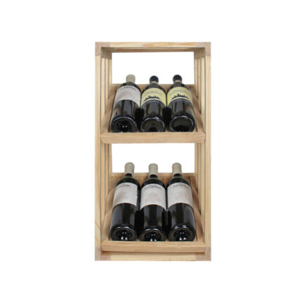Winenest CO2-freundliches Weinregal aus Kiefernholz