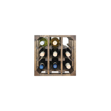 Winenest elegante Weinlagerung aus geräuchertem Eichenholz