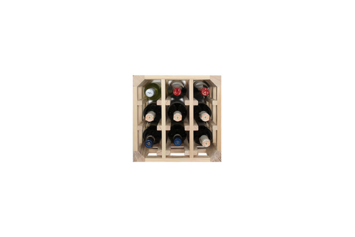 Winenest CO2-freundliches Weinregal aus Kiefernholz