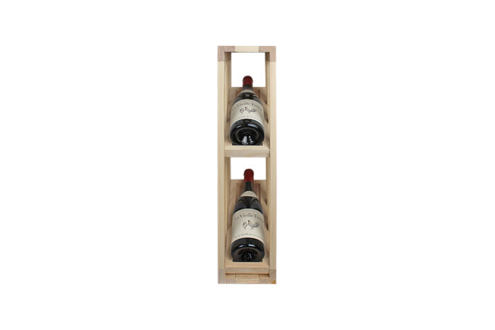 Winenest CO2-freundliches Weinregal aus Kiefernholz