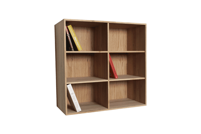 Bookshelf - Eiche (6 Fächer horizontal) - Image 2