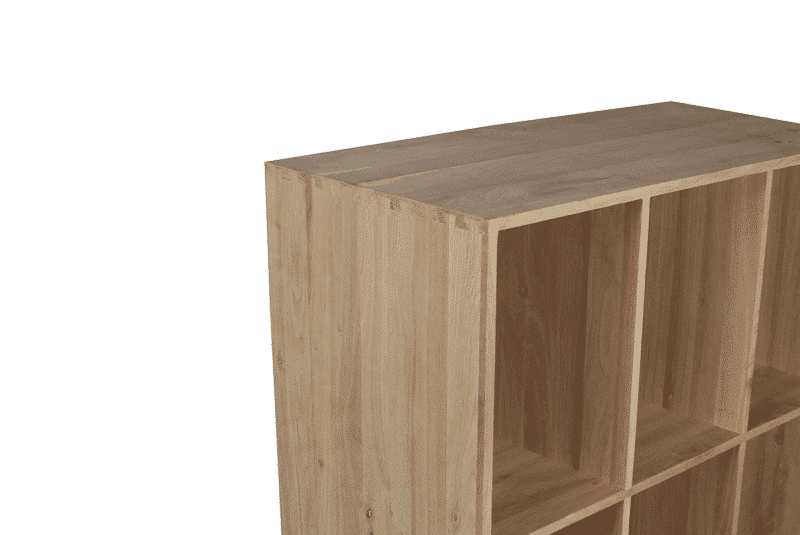 Bookshelf - Eiche (6 Fächer vertikal) - Image 3