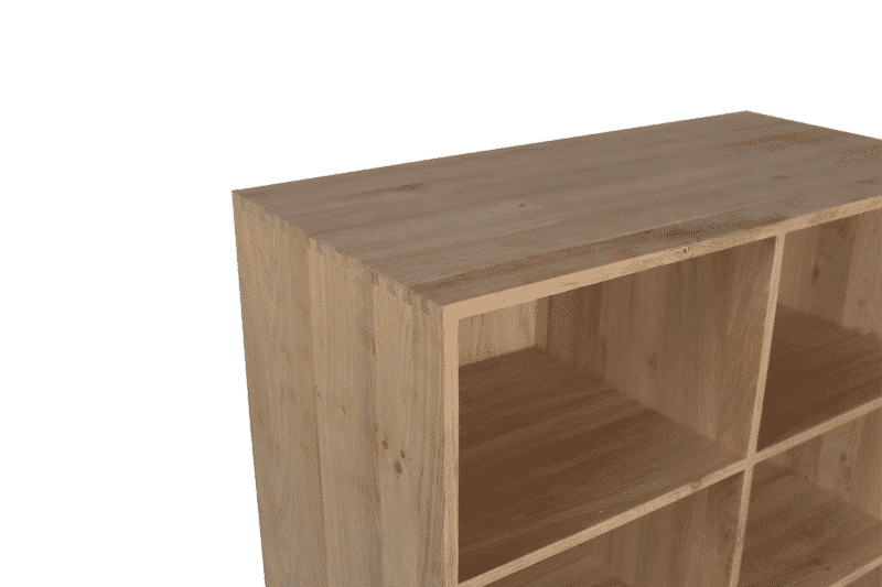 Bookshelf - Eiche (6 Fächer horizontal) - Image 3