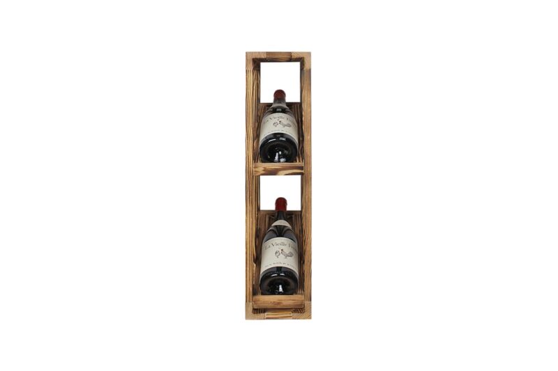 Weinregal - Ana - Geflammtes Kiefer - Image 2