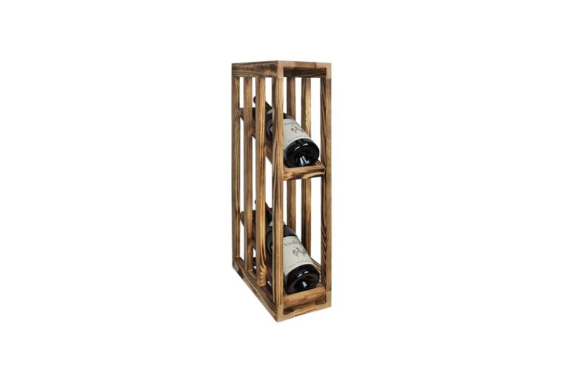 Weinregal - Ana - Geflammtes Kiefer - Image 5