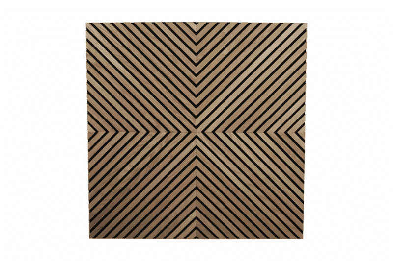 Akustikpaneele Diagonale - Eiche (600x600x20) - Image 2