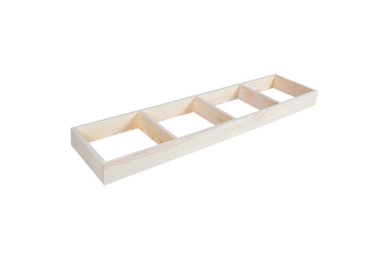 Weinregal Sockel 120cm - Kiefer - Image 2