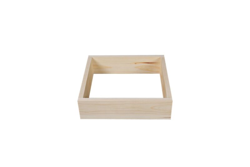 Weinregal Sockel 30cm - Kiefer