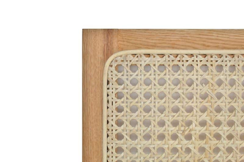 Tür - Eiche und Rattan - Image 3