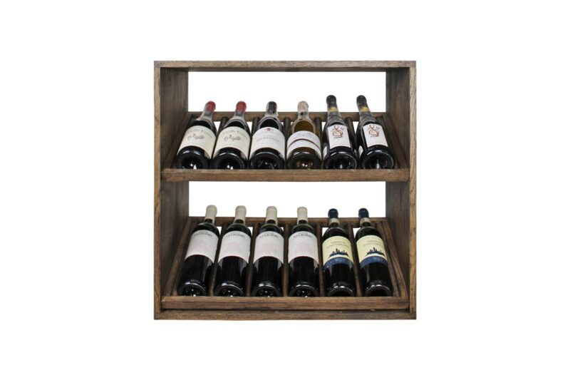 Weinregal - Dora - Geräuchert Eiche - Image 2