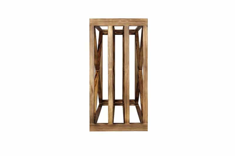 Weinregal - Eva - Geflammtes Kiefer - Image 6