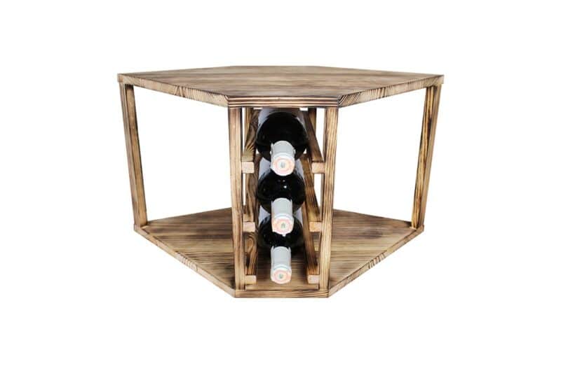 Weinregal - Half Nia - Geflammtes Kiefer - Image 2