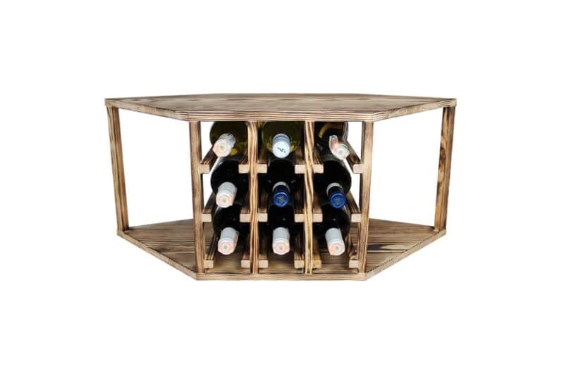 Weinregal - Half Jax - Geflammtes Kiefer - Image 2