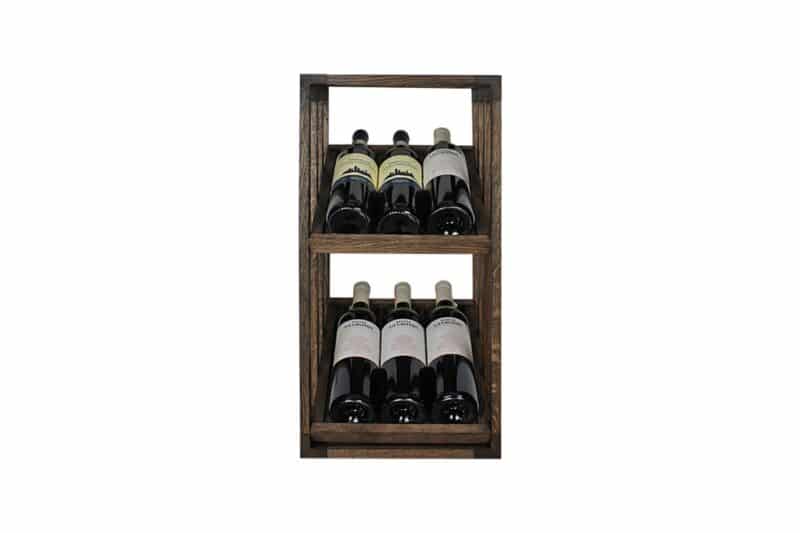 Weinregal - Half Mia Vertical - Geräuchert Eiche - Image 2