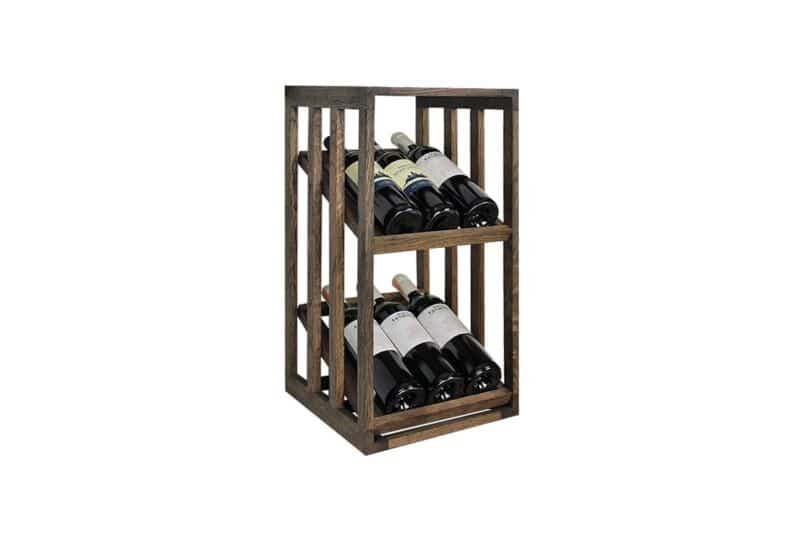 Weinregal - Half Mia Vertical - Geräuchert Eiche - Image 6