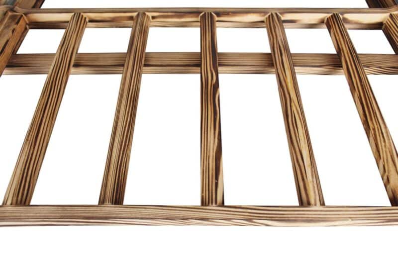 Weinregal - Half Zoe Horizontal - Geflammtes Kiefer - Image 4