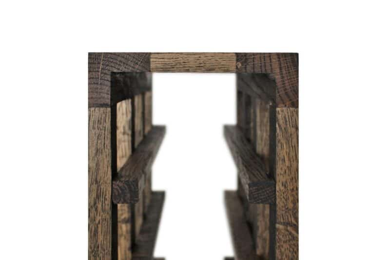 Weinregal - Max - Geräuchert Eiche - Image 3