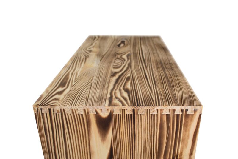 Weinregal - Reese - Geflammtes Kiefer - Image 4