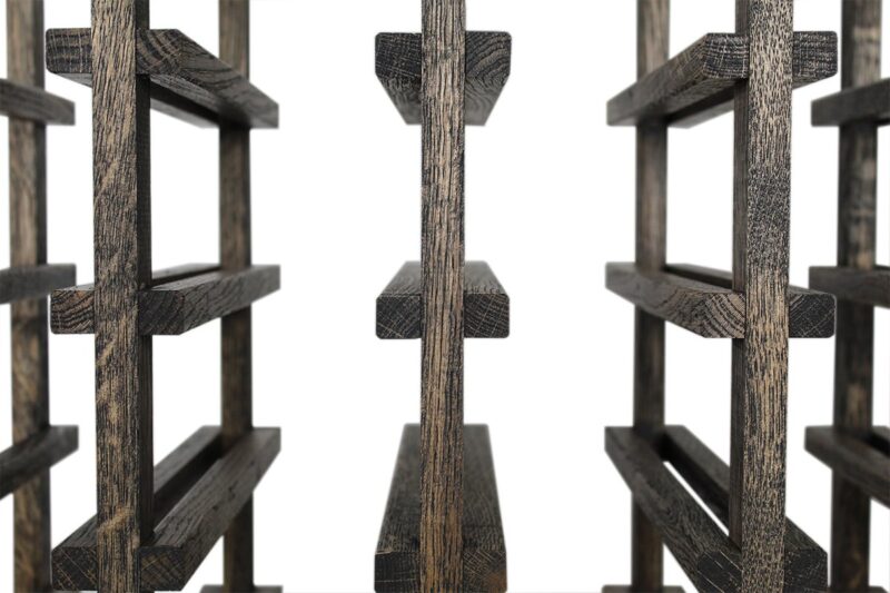 Weinregal - Reese - Geräuchert Eiche - Image 3