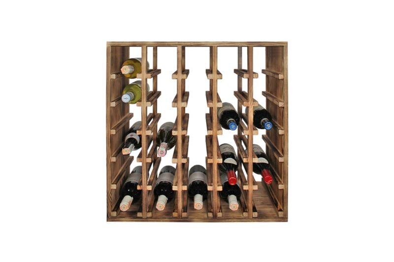 Weinregal - Reese - Geflammtes Kiefer - Image 2