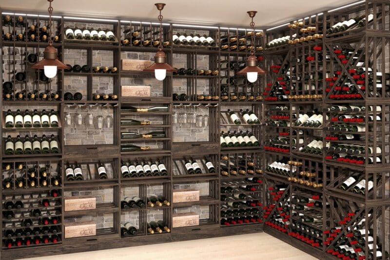 Weinregal - Jay - Geräuchert Eiche - Image 6