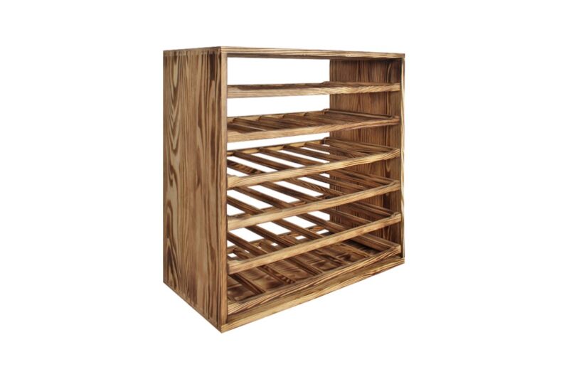 Weinregal - Sasha - Geflammtes Kiefer - Image 6